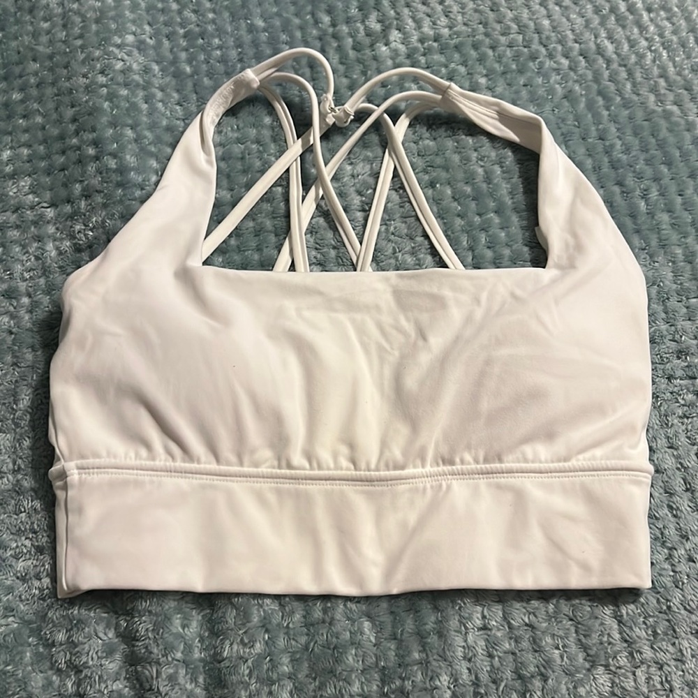 Buffbunny Revolution Sports Bra- White- Medium